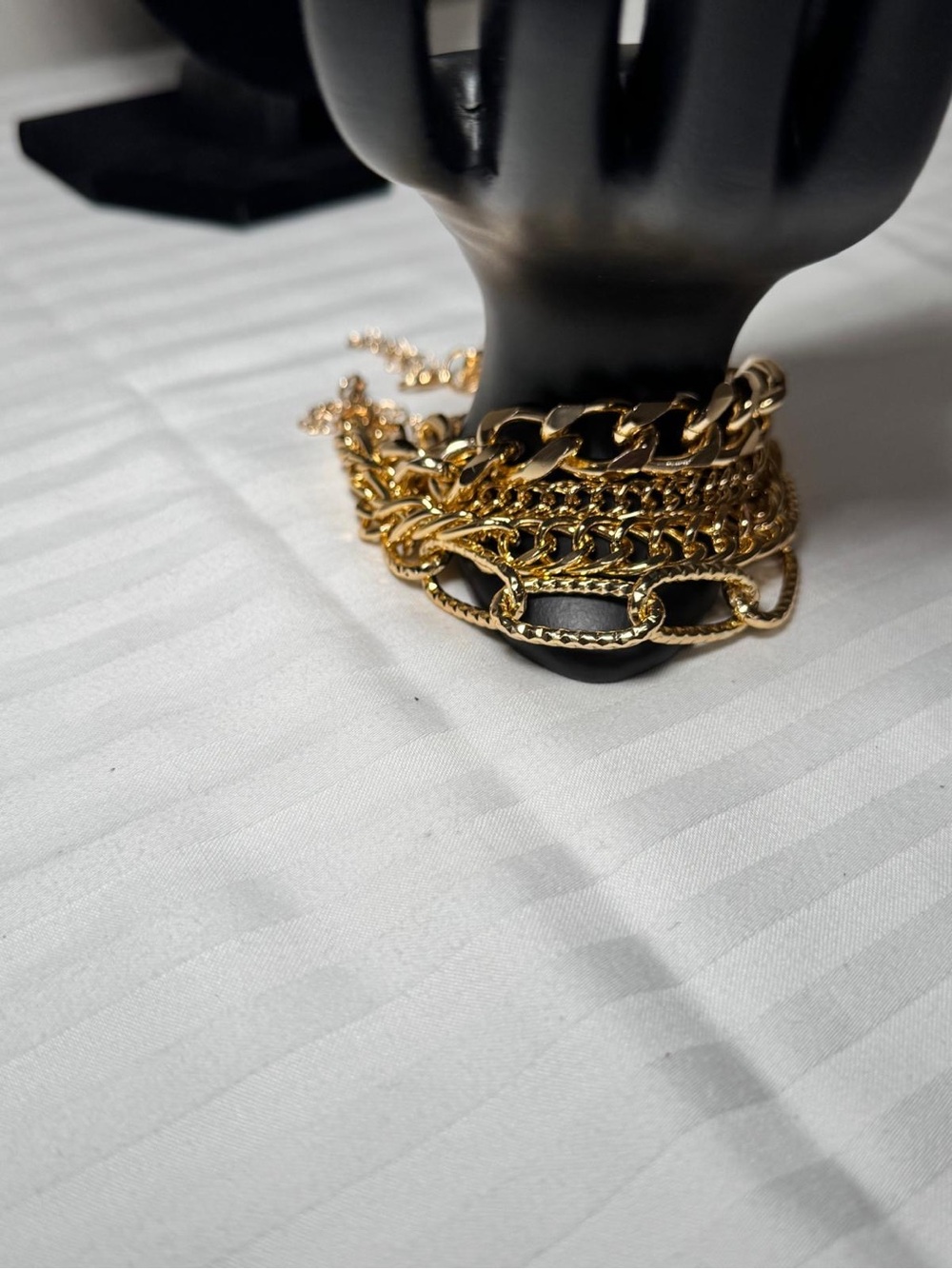 Layered Gold color ,Chain Bracelet Set for Women